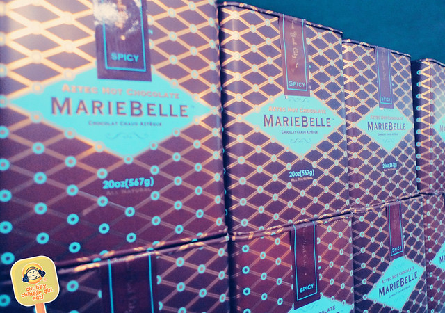 Mariebelle NY - chocolat shop tin cans