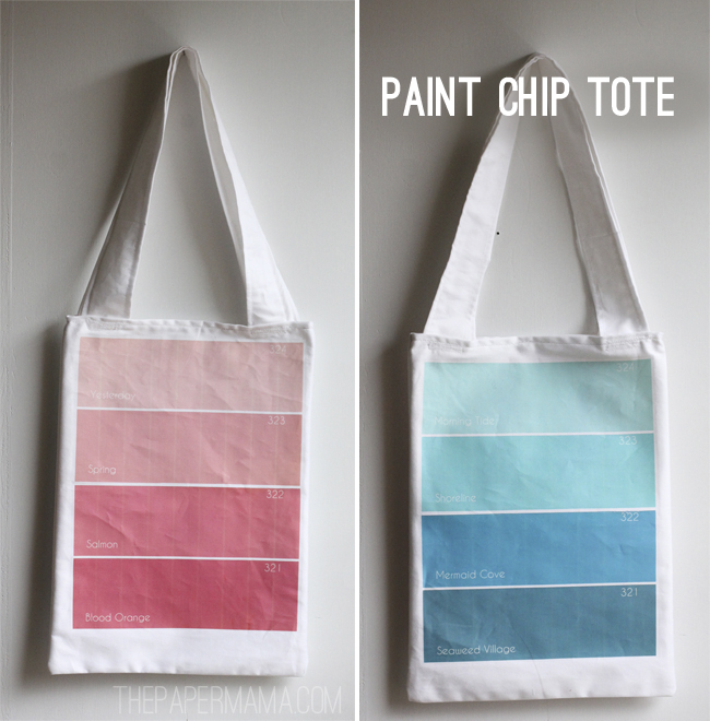 Paint Chip Tote
