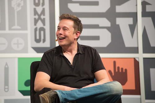 Elon Musk Laughing @ SXSW 2013