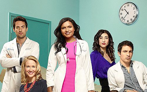 The cast of the Mindy Project