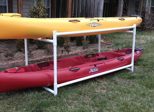 PVC Storage Rack for Kayak