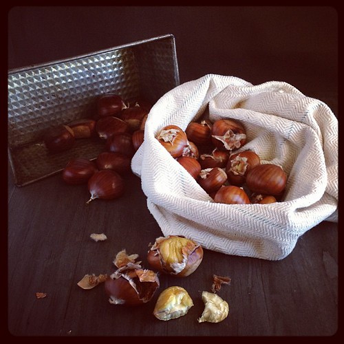 Did you know #chestnuts are in season in Australia right now? More about them soon! #iphoneonly #eatingtheprops #seasonal