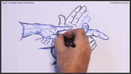 learn how to draw hand positions 013