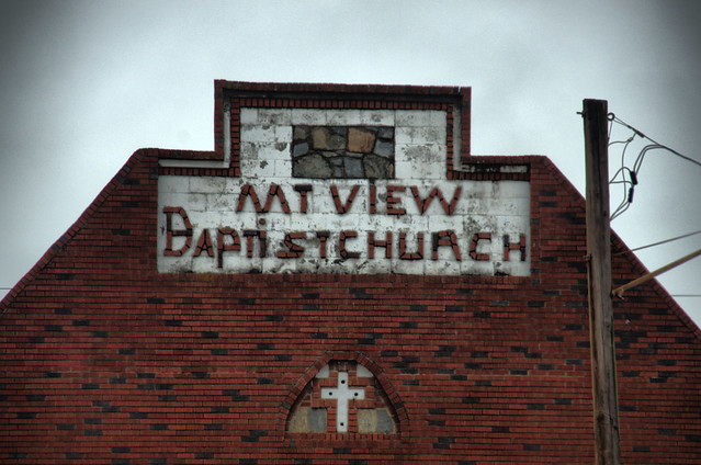 Mountain View Baptist Sign