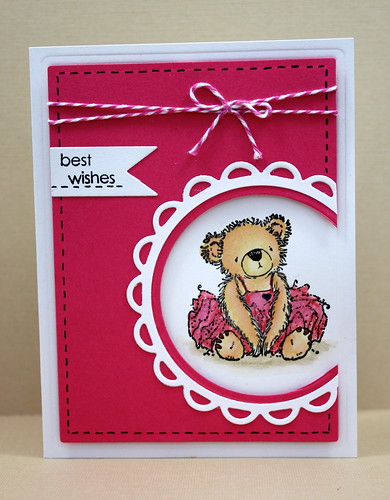 Tutu Bear Note Set Pink