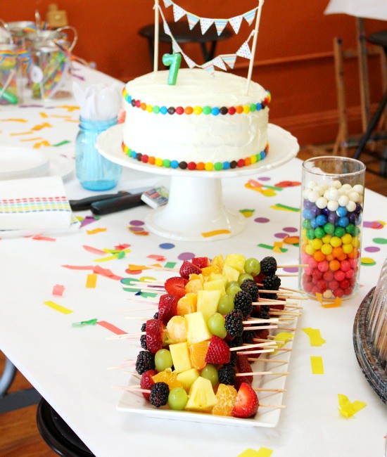 Hi Sugarplum | Rainbow Art Party