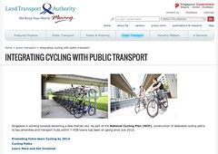 Integrating Cycling with Public Transport | Green Transport | Land Transport Authority