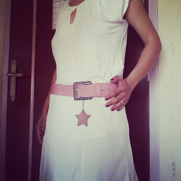 Look du jour robe et haut #camaieu et ceinture #kiabi #blog #blogueuse #mode #look