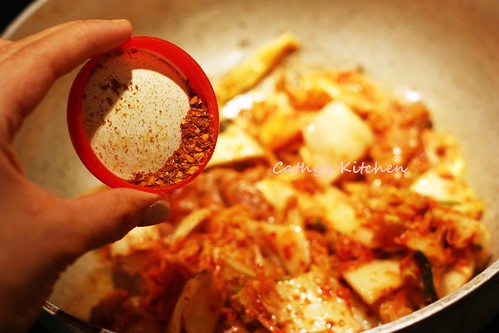 韓式辣泡菜豆腐豬肉湯 Pork Kimchi JjiGae  6