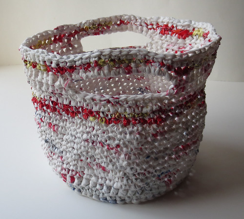 Recycled Plastic Bag Baskets