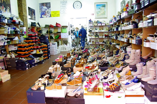 Shoe store, Trastevere, Rome