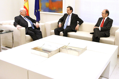 OAS Secretary General was received by the President of Spain