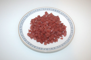 03 - Zutat magerer Speck / Ingredient bacon