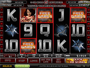 free Elektra free spins feature