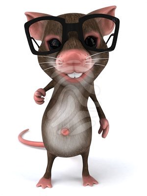 mouse-animal-julos-eye-glasses-illustration-75461463