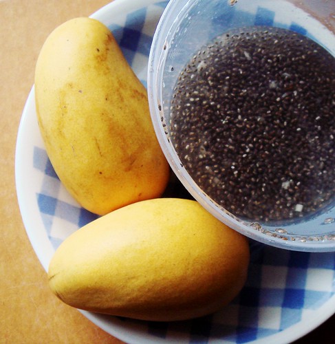 Chia Coconut Water with Mango