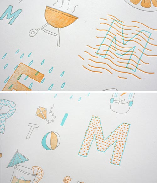 summertime print by SOF