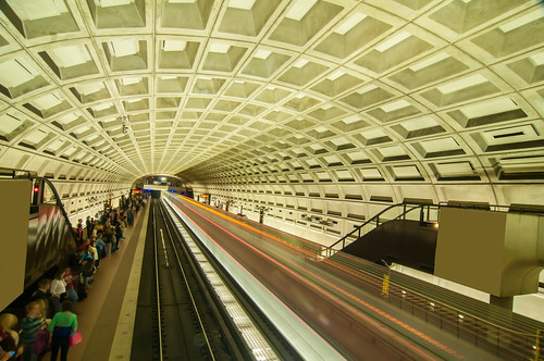 Smithsonian metro station in Washington DC by DigiDreamGrafix.com