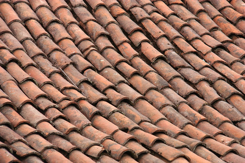 Tile roof Mexico