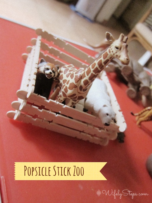 Popsicle Sticks Zoo