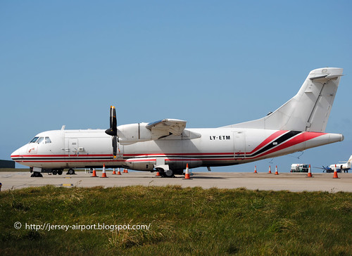 LY-ETM  ATR 42-300F by Jersey Airport Photography