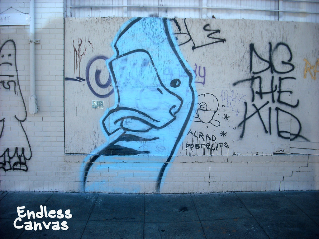 "swan" character - Oakland, Ca