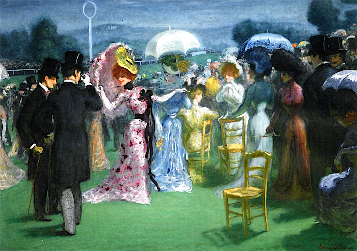 At the Races by Louis Anquetin, c. 1895