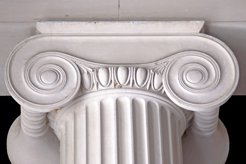 neoclassical ionic architectural details by DigiDreamGrafix.com