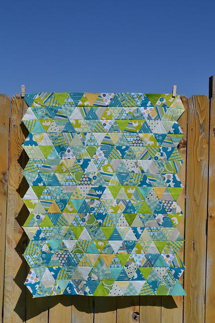 Triangle Quilt Top