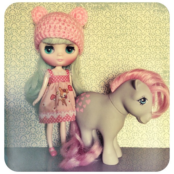 My Little Pony and Blythe go together like ketchup and fries.