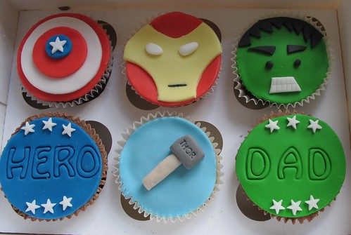 avengers cupcakes