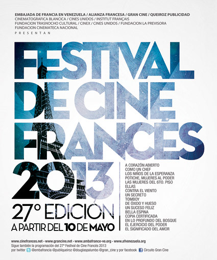 Afiche Festival de Cine Francés