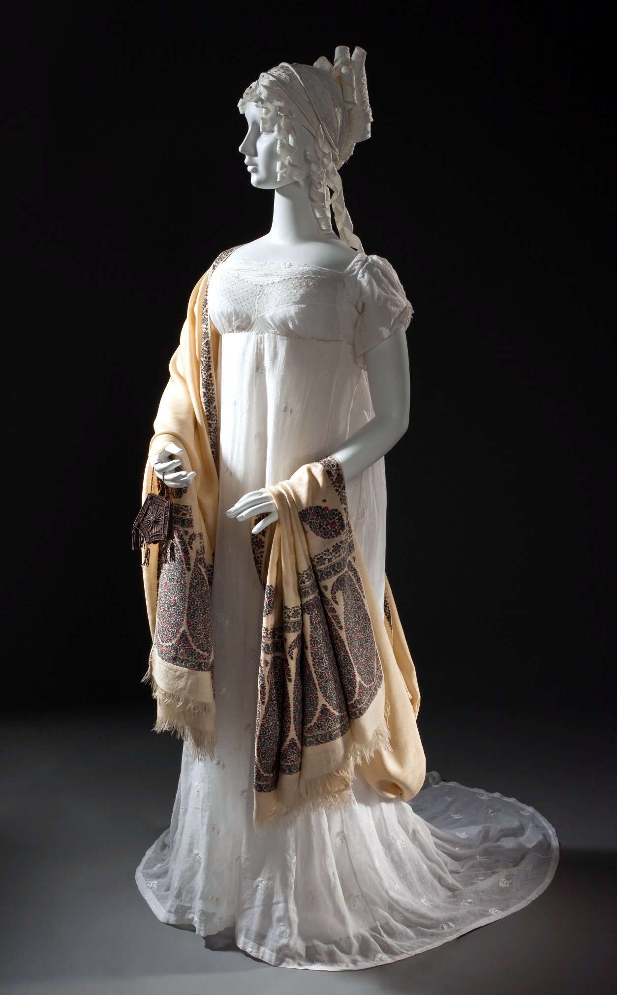 1800 Empire Silhouette Dress, LACMA