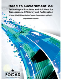 Road to Government 2.0: Technological Problems and Solutions for Transparency, Efficiency and Participation