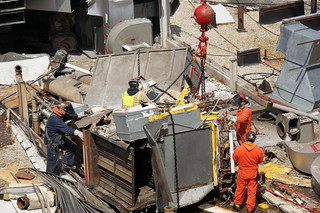 industrial demolition contractors NS Great Lakes former hospital building demo (24 Apr 13) 051