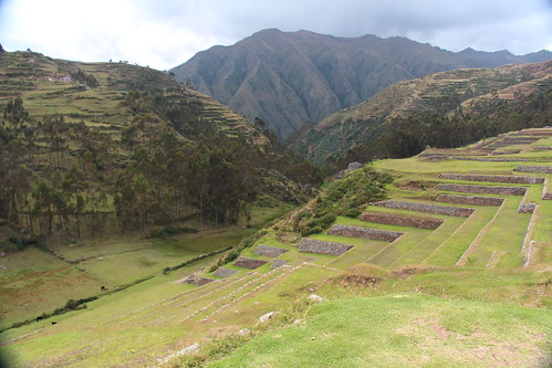 Chinchero Peru Incan terraces