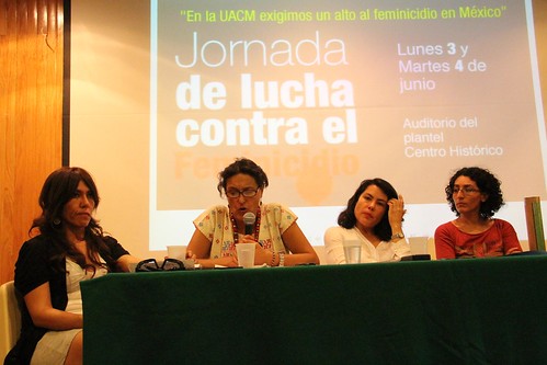 2013/06/04 mesa de debate Violencia y Feminicidio