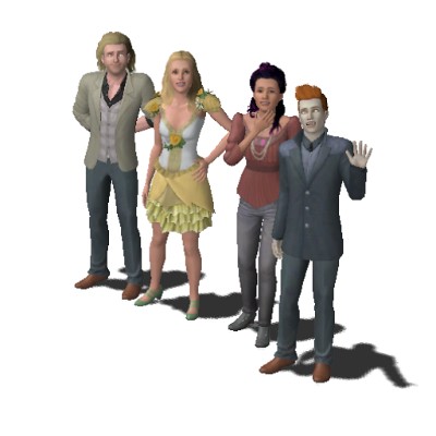 De Sims 3 Bovennatuurlijk huishouden