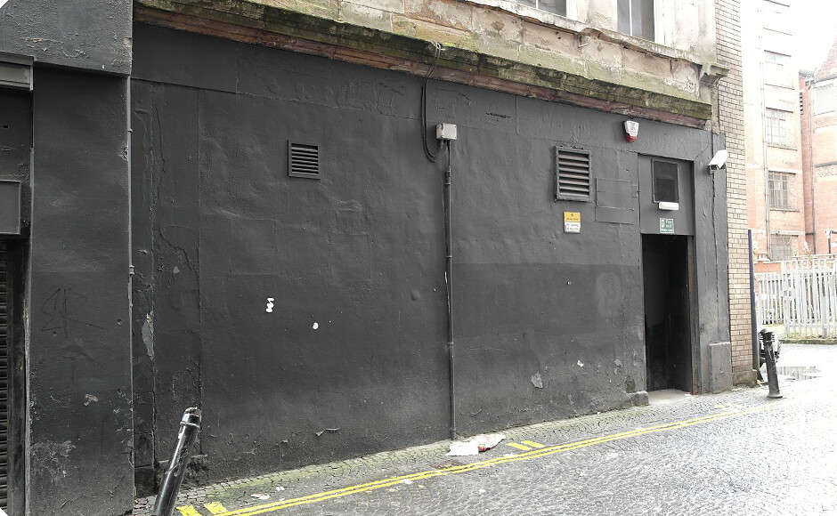 black cab street art Glasgow