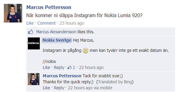 Nokia FB Sweden