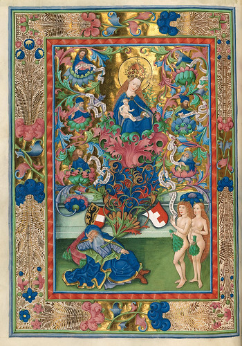 014-Adan y Eva-Misal de Salzburgo-1499-Tomo 4-Biblioteca Estatal de Baviera (BSB)