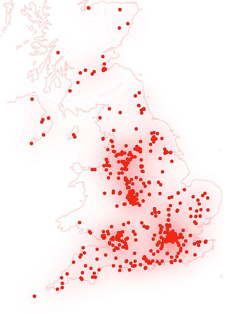 UK hyperlocal map