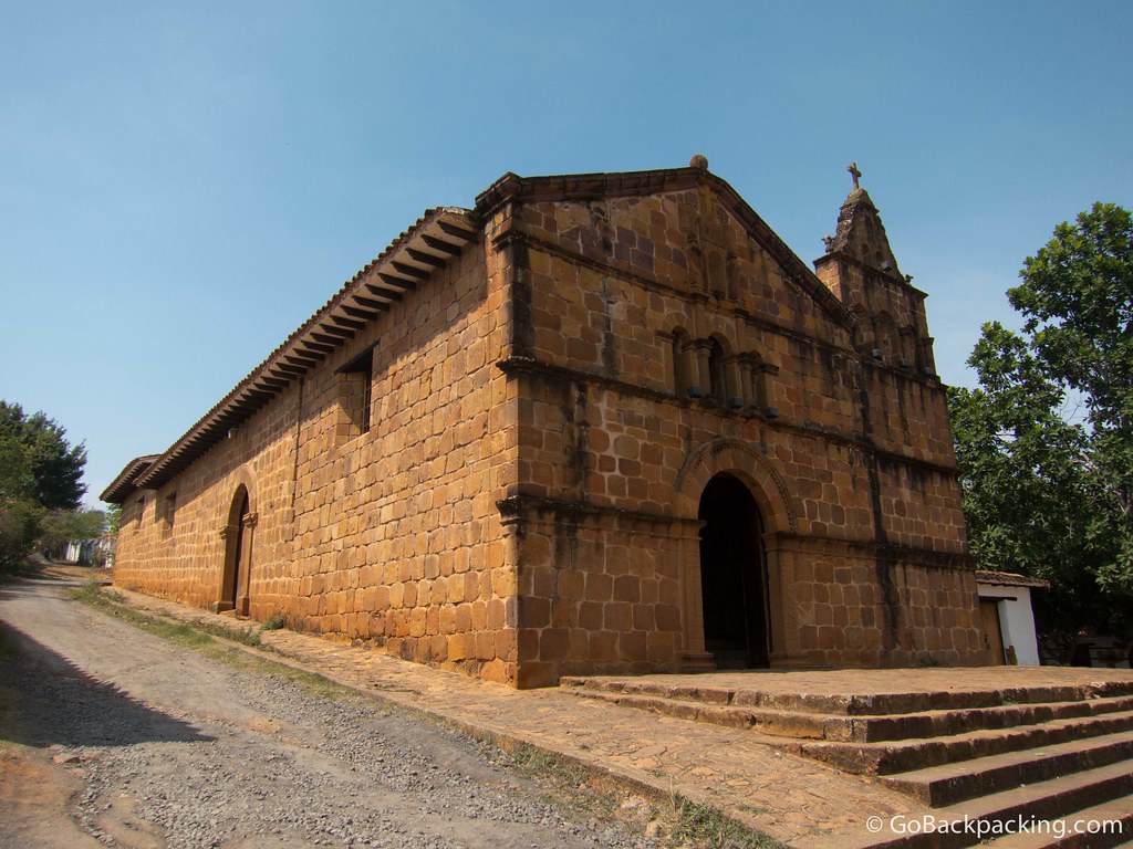The Chapel of Jesus sits on a hill overlooking the pueblo