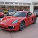 NEW 2014 Porsche Cayman S 981 FIRST PICS in Beverly Hills 90210 Guards Red 1204
