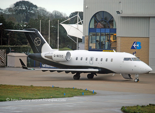 G-NCCC Canadair CL-600 Challenger 605 by Jersey Airport Photography