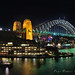 Colorful Sydney Harbour Bridge by Night 2