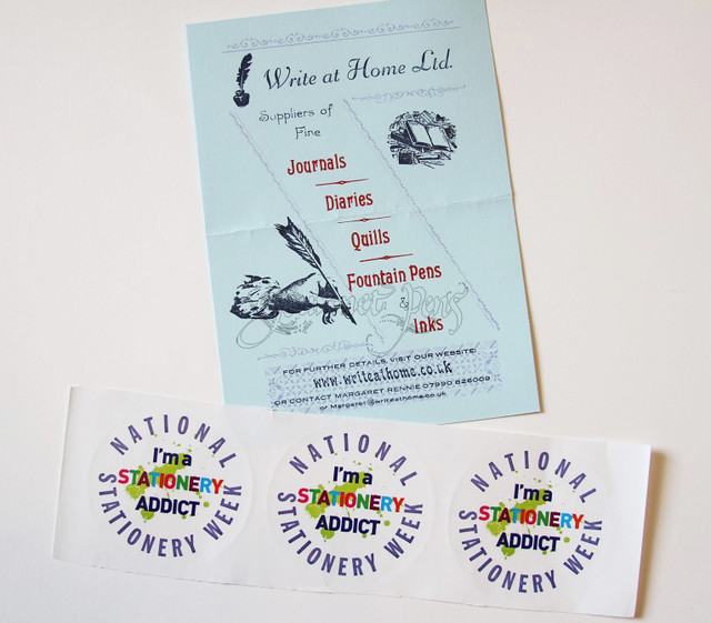 National Stationery Week Stickers