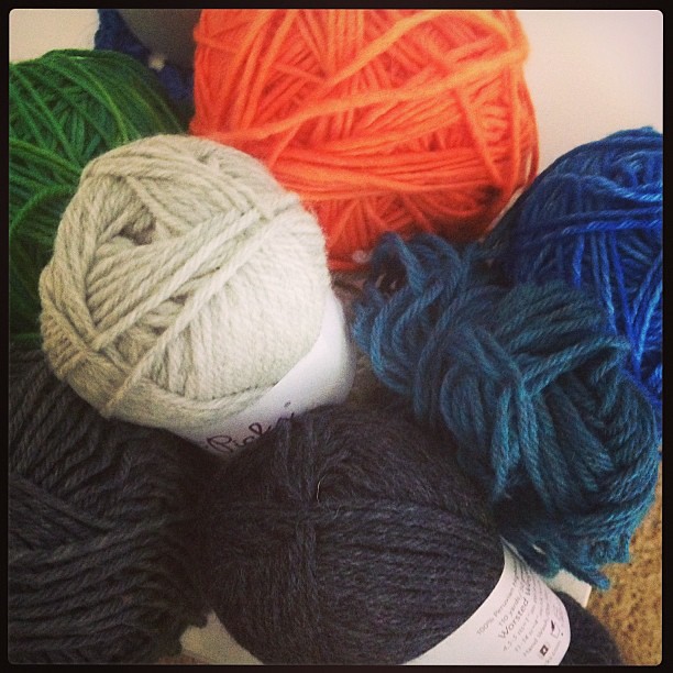 Yay! The rest of my yarn for Staccato arrived. #staccatokal