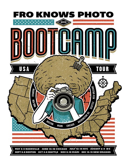 2013 FroKnowsPhoto Boot Camp Tour Poster