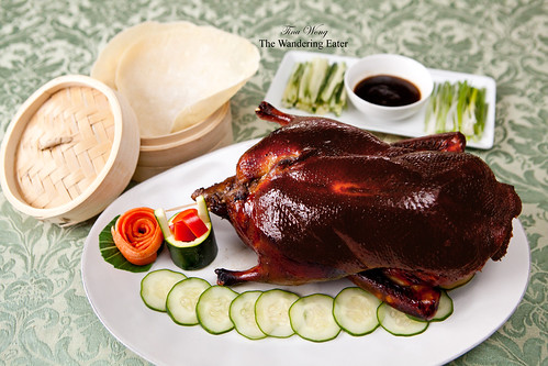 Whole roasted Peking style duck
